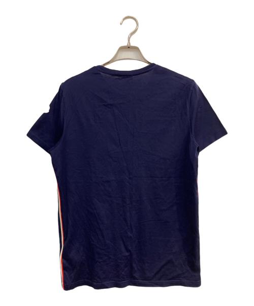 MONCLER（モンクレール）MONCLER (モンクレール) MAGLIA トリコロールTシャツ ネイビー サイズ:Ⅿの古着・服飾アイテム
