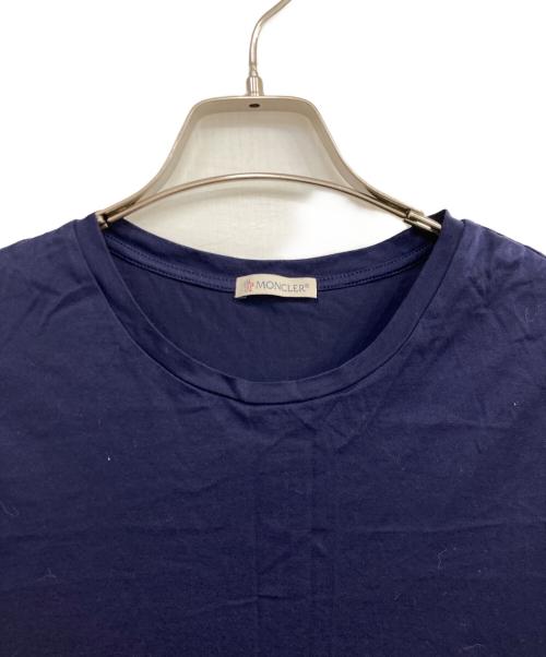 MONCLER（モンクレール）MONCLER (モンクレール) MAGLIA トリコロールTシャツ ネイビー サイズ:Ⅿの古着・服飾アイテム