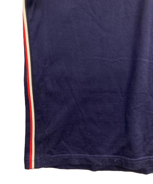 MONCLER（モンクレール）MONCLER (モンクレール) MAGLIA トリコロールTシャツ ネイビー サイズ:Ⅿの古着・服飾アイテム