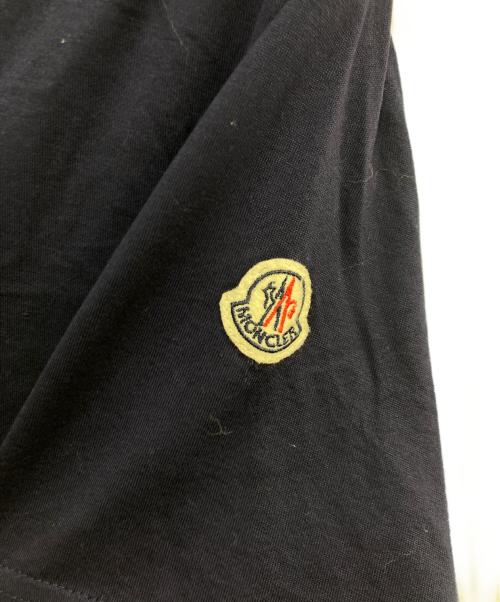 MONCLER（モンクレール）MONCLER (モンクレール) MAGLIA トリコロールTシャツ ネイビー サイズ:Ⅿの古着・服飾アイテム