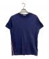 MONCLER（モンクレール）の古着「MAGLIA トリコロールTシャツ」｜ネイビー
