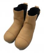 SORELソレル）の古着「サイドゴアブーツ」｜ベージュ
