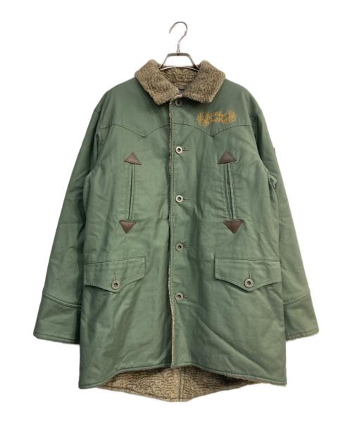 KARL HELMUT（カールヘルム）Karl Helmut (カールヘルム) モッズコート　A2345FC カーキ サイズ:Mの古着・服飾アイテム