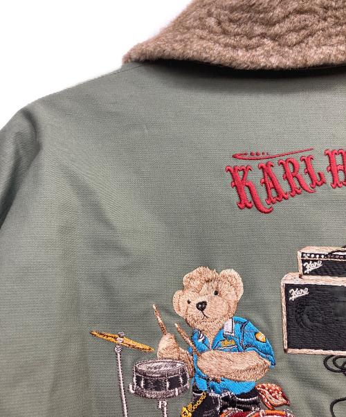 KARL HELMUT（カールヘルム）Karl Helmut (カールヘルム) モッズコート　A2345FC カーキ サイズ:Mの古着・服飾アイテム