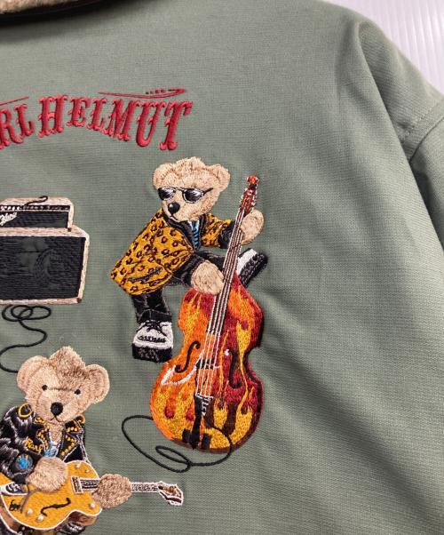 KARL HELMUT（カールヘルム）Karl Helmut (カールヘルム) モッズコート　A2345FC カーキ サイズ:Mの古着・服飾アイテム