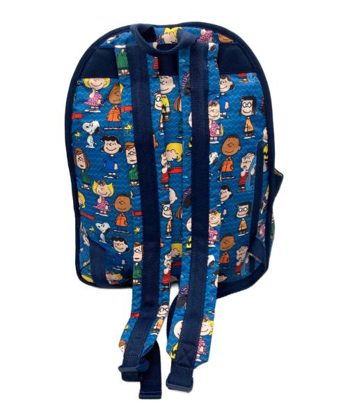 LeSportsac（レスポートサック）LeSportsac (レスポートサック) PEANUTS (ピーナッツ) ROUTE BACKPACK ブルーの古着・服飾アイテム