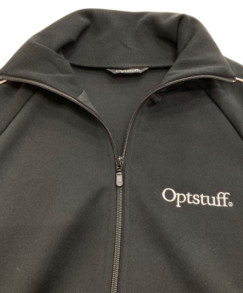 OPTSTUFF（オプトスタフ）optstuff (オプトスタフ) TRACK JACKET ブラック サイズ:Lの古着・服飾アイテム