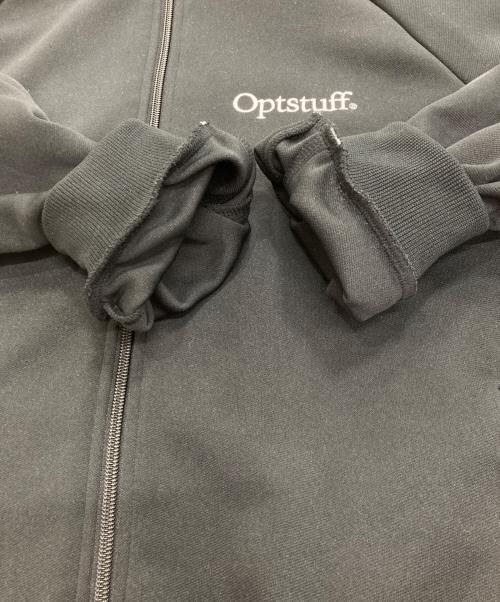 OPTSTUFF（オプトスタフ）optstuff (オプトスタフ) TRACK JACKET ブラック サイズ:Lの古着・服飾アイテム