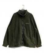 OPTSTUFFオプトスタフ）の古着「CLASSIC FLEECE FULL ZIP JACKET」｜オリーブ