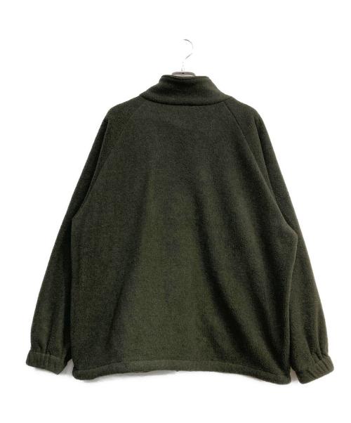 OPTSTUFF（オプトスタフ）optstuff (オプトスタフ) CLASSIC FLEECE FULL ZIP JACKET オリーブ サイズ:Lの古着・服飾アイテム