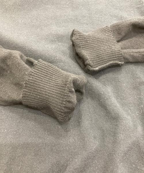 JOHN SMEDLEY（ジョンスメドレー）JOHN SMEDLEY (ジョンスメドレー) 袖切替ウールニット ブラック×ネイビー サイズ:Ｍの古着・服飾アイテム