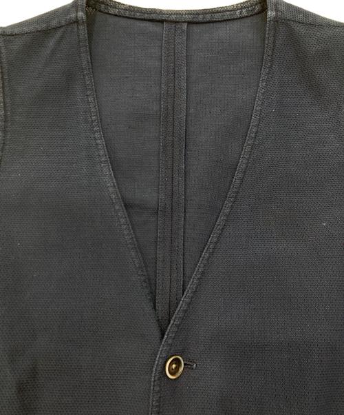 LARDINI（ラルディーニ）LARDINI (ラルディーニ) リネン混ジレ ネイビー サイズ:46の古着・服飾アイテム