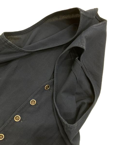LARDINI（ラルディーニ）LARDINI (ラルディーニ) リネン混ジレ ネイビー サイズ:46の古着・服飾アイテム