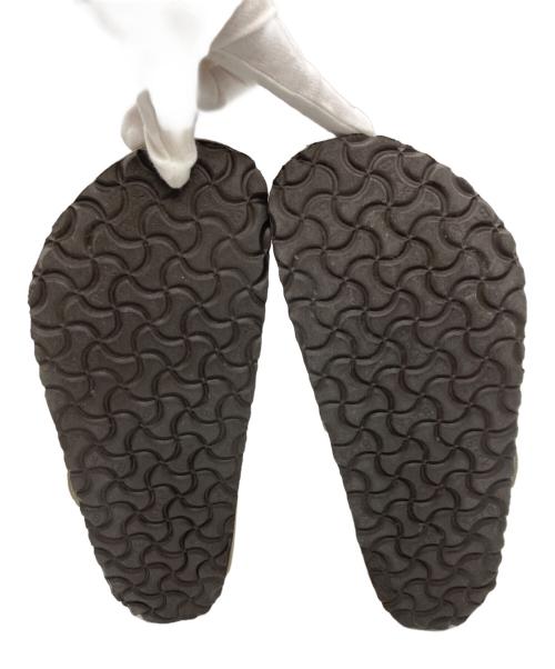 BIRKENSTOCK（ビルケンシュトック）BIRKENSTOCK (ビルケンシュトック) Bostonスウェードサンダル ベージュ サイズ:26.5cmの古着・服飾アイテム