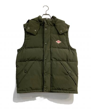 中古・古着通販】DANTON (ダントン) ダウンベスト JD-8812LAS カーキ