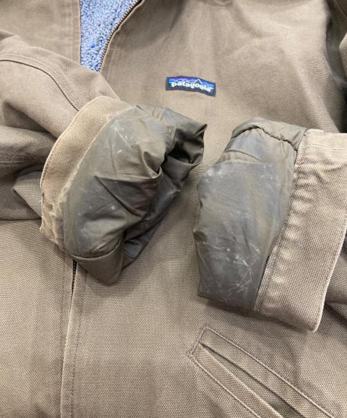 Patagonia（パタゴニア）Patagonia (パタゴニア) ラインドキャンバスフーディ　09年製　27161 FA9 オリーブ サイズ:XLの古着・服飾アイテム