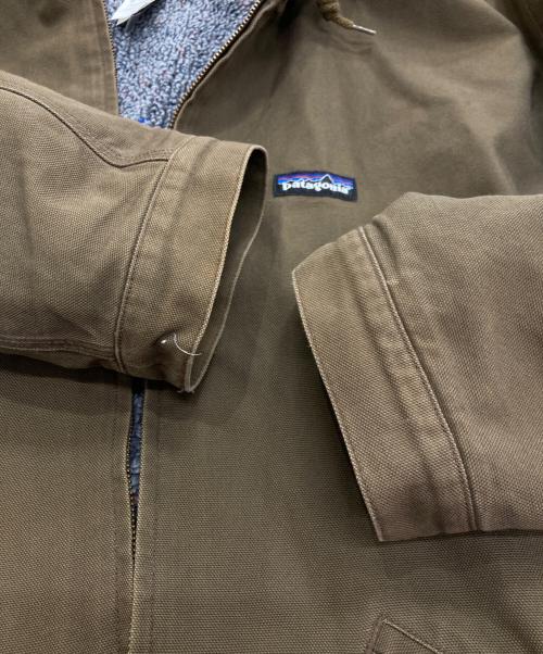 Patagonia（パタゴニア）Patagonia (パタゴニア) ラインドキャンバスフーディ　09年製　27161 FA9 オリーブ サイズ:XLの古着・服飾アイテム