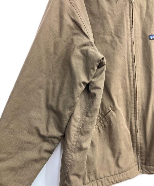 Patagonia（パタゴニア）Patagonia (パタゴニア) ラインドキャンバスフーディ　09年製　27161 FA9 オリーブ サイズ:XLの古着・服飾アイテム