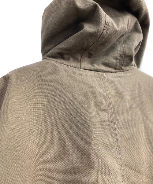 Patagonia（パタゴニア）Patagonia (パタゴニア) ラインドキャンバスフーディ　09年製　27161 FA9 オリーブ サイズ:XLの古着・服飾アイテム