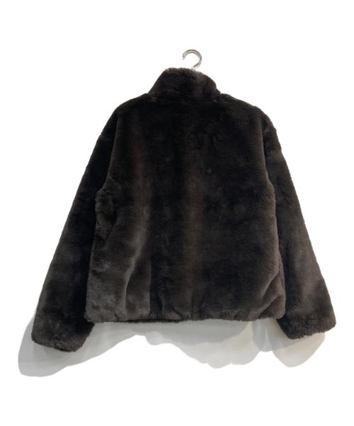 NIKE（ナイキ）NIKE (ナイキ) W FAUX FUR SWSH JKT　DO3792-220 ブラウン サイズ:Sの古着・服飾アイテム