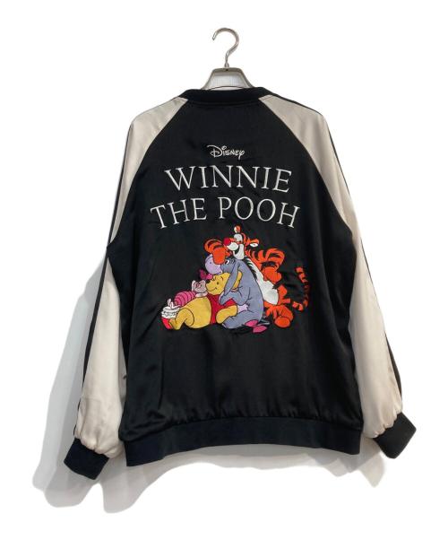 PONEYCOMB（パ二カムトウキョー）PONEYCOMB (パ二カムトウキョー) Disney (ディズニー) スカジャン ブラック サイズ:Freeの古着・服飾アイテム