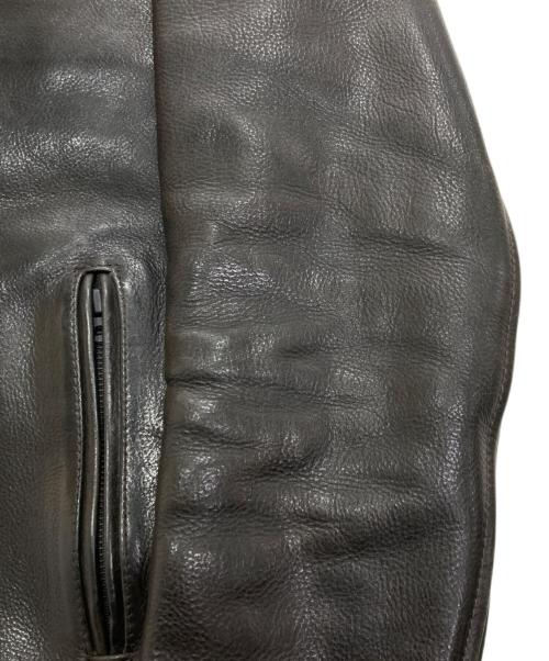 AVIREX（アヴィレックス）AVIREX (アヴィレックス) シングルライダースジャケット ブラック サイズ:Mの古着・服飾アイテム