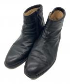 BALLYバリー）の古着「BROCK サイドジップブーツ」｜ブラック