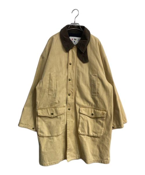 NAUTICA（ノーティカ）NAUTICA (ノーティカ) クラッシュドダックロングコートヴィンテージ ベージュ サイズ:XLの古着・服飾アイテム