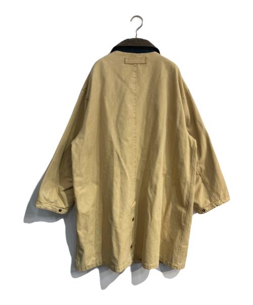 NAUTICA（ノーティカ）NAUTICA (ノーティカ) クラッシュドダックロングコートヴィンテージ ベージュ サイズ:XLの古着・服飾アイテム