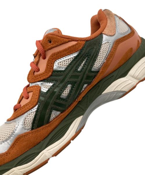 asics（アシックス）asics (アシックス) GEL-NYCスニーカー オレンジ×カーキ サイズ:28cmの古着・服飾アイテム