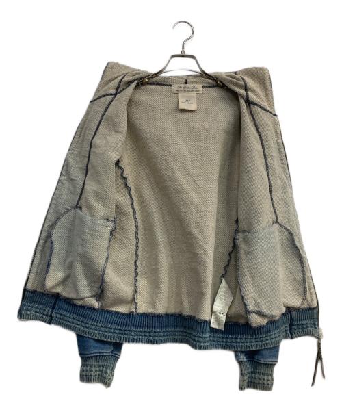 REMI RELIEF（レミレリーフ）REMI RELIEF (レミレリーフ) インディゴジップパーカー インディゴ サイズ:Lの古着・服飾アイテム