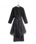 emmi atelier（エミアトリエ）の古着「ハイネックワンピースセット　金子綾 for emmi　13WFO255020」｜ブラウン