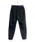 WHITE MOUNTAINEERING (ホワイトマウンテ二アニング) 1 TUCK STRETCH PANTS　WM2473410 ブラック サイズ:3：12000円
