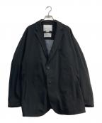 WHITE MOUNTAINEERINGホワイトマウンテ二アニング）の古着「WINDSTOPPER LAPEL JACKET」｜ブラック