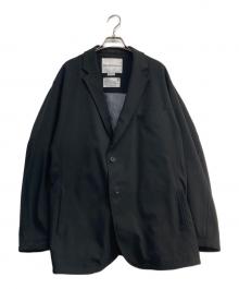 WHITE MOUNTAINEERING（ホワイトマウンテ二アニング）の古着「WINDSTOPPER LAPEL JACKET」｜ブラック