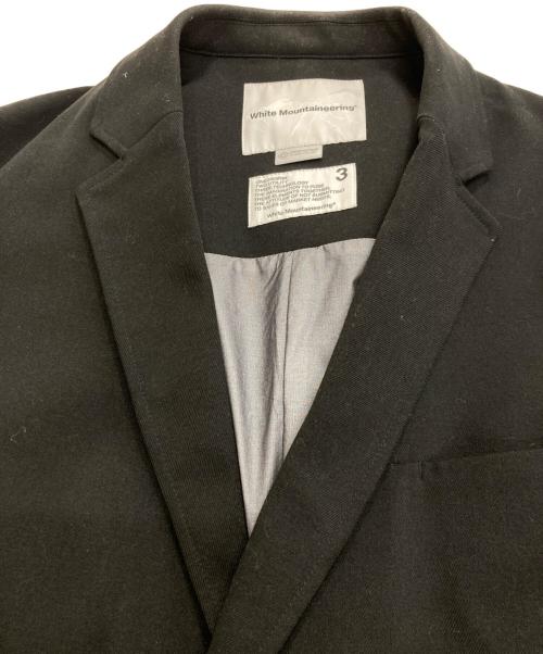WHITE MOUNTAINEERING（ホワイトマウンテ二アニング）WHITE MOUNTAINEERING (ホワイトマウンテ二アニング) WINDSTOPPER LAPEL JACKET ブラック サイズ:3の古着・服飾アイテム