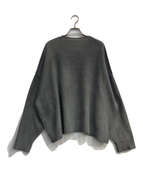 TTT MSW（ティー）TTT MSW (ティー) DAIRIKU (ダイリク) American Dream Inside-out Knit グレー サイズ:Freeの古着・服飾アイテム