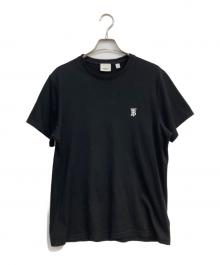 BURBERRY（バーバリー）の古着「MONOGRAM MOTIF COTTON T-SHIRT」｜ブラック