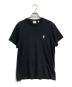 BURBERRY（バーバリー）の古着「MONOGRAM MOTIF COTTON T-SHIRT」｜ブラック