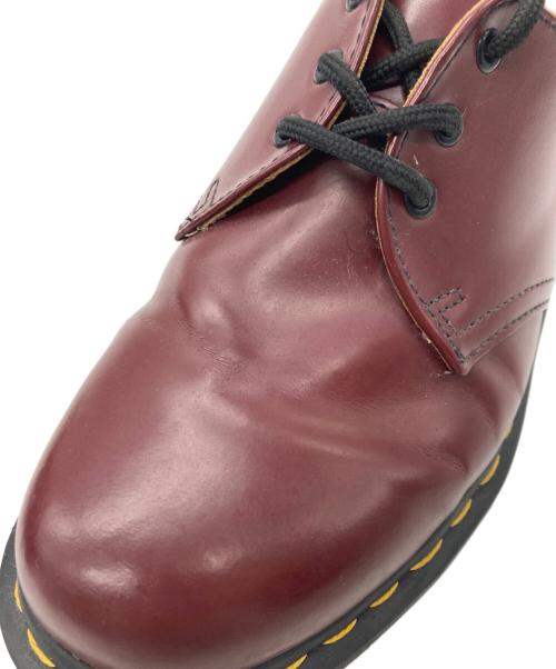 Dr.Martens（ドクターマーチン）Dr.Martens (ドクターマーチン) 3ホールシューズ ボルドー サイズ:UK6の古着・服飾アイテム