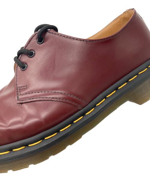Dr.Martens（ドクターマーチン）Dr.Martens (ドクターマーチン) 3ホールシューズ ボルドー サイズ:UK6の古着・服飾アイテム