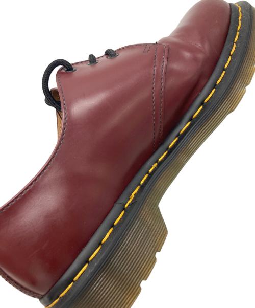 Dr.Martens（ドクターマーチン）Dr.Martens (ドクターマーチン) 3ホールシューズ ボルドー サイズ:UK6の古着・服飾アイテム