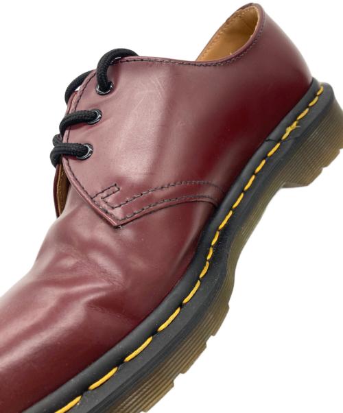 Dr.Martens（ドクターマーチン）Dr.Martens (ドクターマーチン) 3ホールシューズ ボルドー サイズ:UK6の古着・服飾アイテム