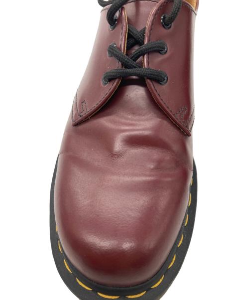 Dr.Martens（ドクターマーチン）Dr.Martens (ドクターマーチン) 3ホールシューズ ボルドー サイズ:UK6の古着・服飾アイテム