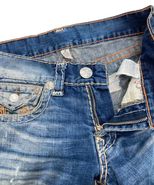 TRUE RELIGION（トゥルー レリジョン）TRUE RELIGION (トゥルー レリジョン) ダメージデニムパンツ インディゴ サイズ:30の古着・服飾アイテム