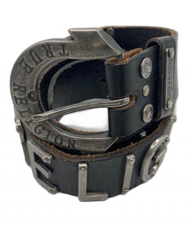 中古・古着通販】TRUE RELIGION (トゥルー レリジョン) レザーベルト