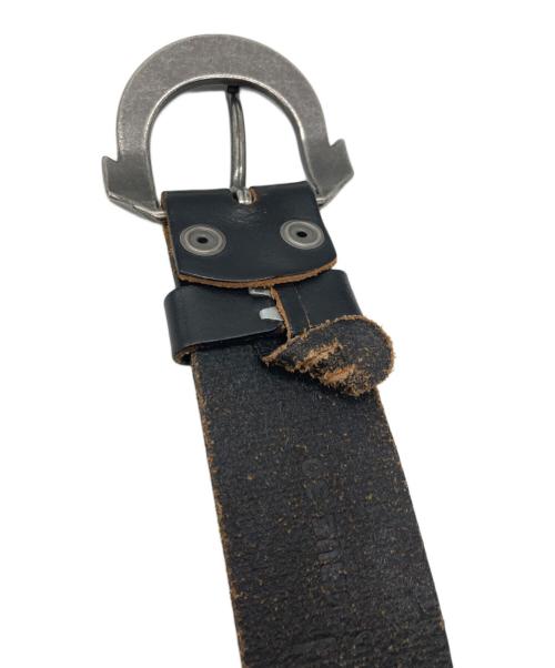 TRUE RELIGION（トゥルー レリジョン）TRUE RELIGION (トゥルー レリジョン) レザーベルト ブラックの古着・服飾アイテム