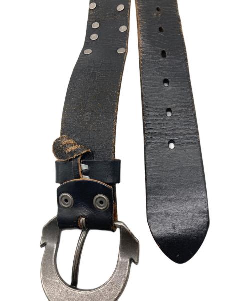 TRUE RELIGION（トゥルー レリジョン）TRUE RELIGION (トゥルー レリジョン) レザーベルト ブラックの古着・服飾アイテム