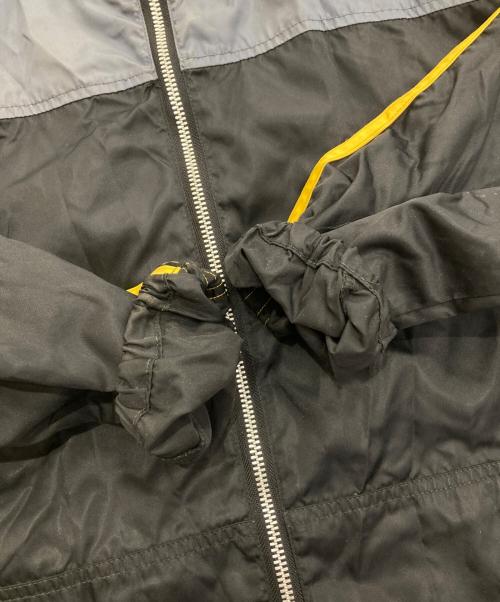 hide with spread beaver（ヒデウィズスプレッドビーバー）hide with spread beaver (ヒデウィズスプレッドビーバー) LEMONeD (レモネード) ナイロンジャケット　hide刺繍 ブラック×グレー サイズ:4の古着・服飾アイテム