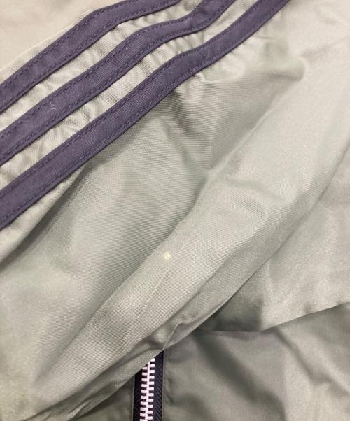 hide with spread beaver（ヒデウィズスプレッドビーバー）hide with spread beaver (ヒデウィズスプレッドビーバー) LEMONeD (レモネード) ナイロンジャケット　hide刺繍 グリーン×ネイビー サイズ:4の古着・服飾アイテム